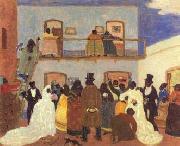 Pedro Figari Doble boda painting